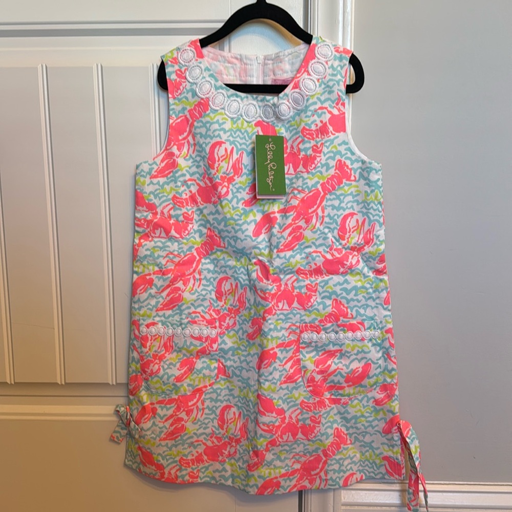 Lilly Pulitzer shift dress for girls, size 8,NWT